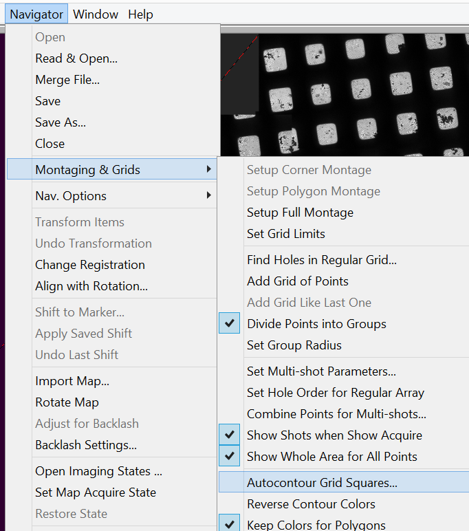 Autocontour squares