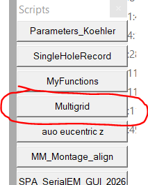 Start multigrid