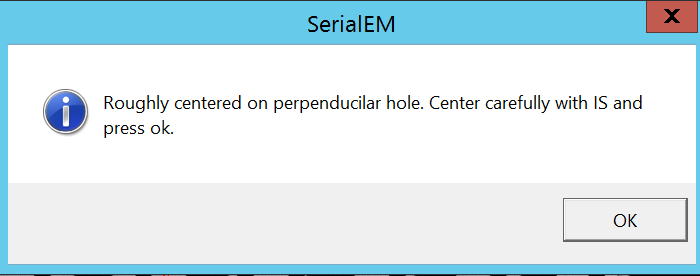 confirm window