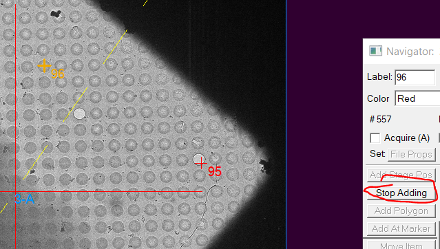 Adding  test shot targets