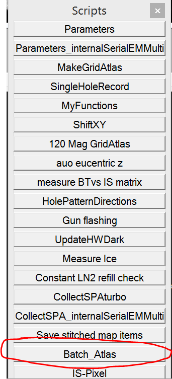 execute batch atlas