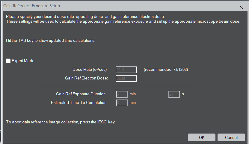 counting reference settings